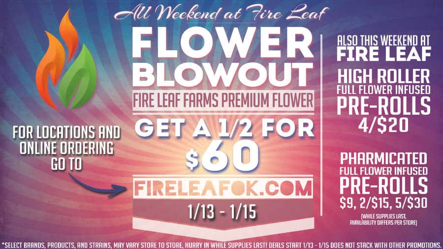 Weekend Flower Blowout AT Fire Leaf