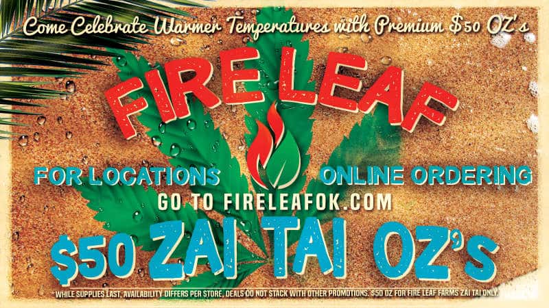 $50 Zai Tai OZ’s from Fire Leaf Farms