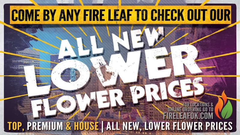 Huge NEWS at Fire Leaf… all new LOWER flower prices