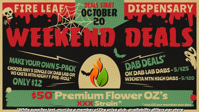 Fire Leaf Weekend Deals – Starting 10/20/23