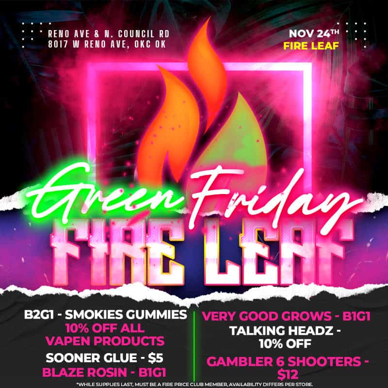 Green Friday at Fire Leaf on Reno Ave